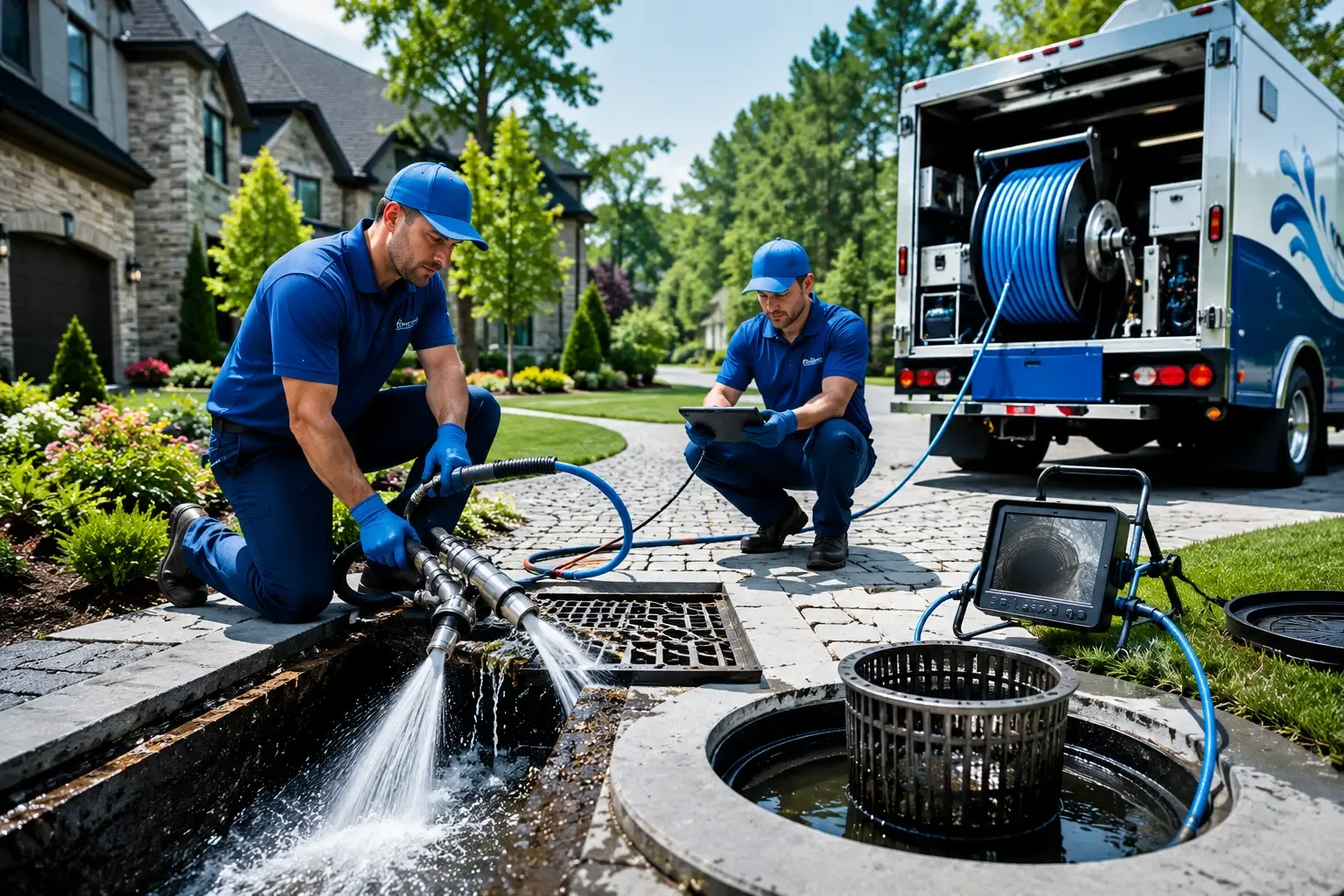 Local outdoor drain cleaning professionals in Portsmouth, VA